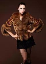Winter Coat for Women's Clothing New Raccoon Fur High Imitation Leopard Fur Coat Seven Point Sleeve Large Wool Collar Short
Winter Coat for Women's Clothing New Raccoon Fur High Imitation Leopard Fur Coat Seven Point Sleeve Large Wool Collar Short