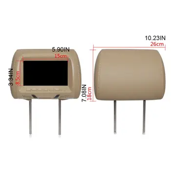 Universal Vehicle Headrest 1080P MP5 Monitor Adjustable Car Mount Multimedia U90C
Universal Vehicle Headrest 1080P MP5 Monitor Adjustable Car Mount Multimedia U90C