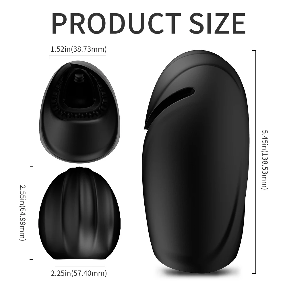 Glans Vibrator Sex Toys For Men Penis Trainer Male Masturbator Cup Delay Ejaculation Stimulate Glans Vibrating Massager Pussy (15)