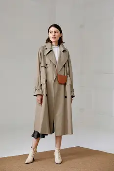 UK Brand new Fashion 2020 Fall /Autumn Casual Double breasted Simple Classic Long Trench coat with belt Chic Female windbreaker
UK Brand new Fashion 2020 Fall /Autumn Casual Double breasted Simple Classic Long Trench coat with belt Chic Female windbreaker