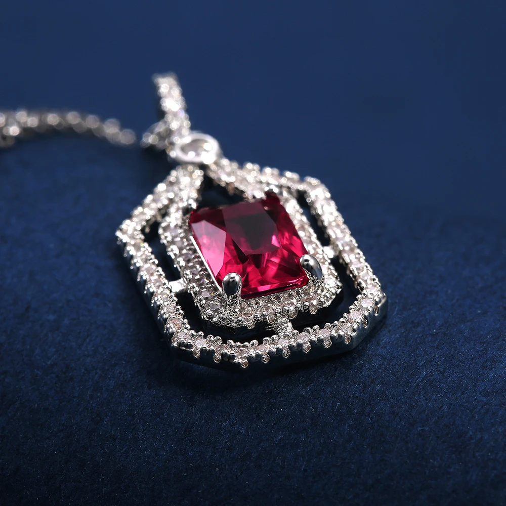 Waliicorners Bright CZ Stylish Female Daily Wearable Accessories Gorgeous Women Pendant Necklaces 10 Hef095f525a0b4c4797c2d9ce1e7719b0c