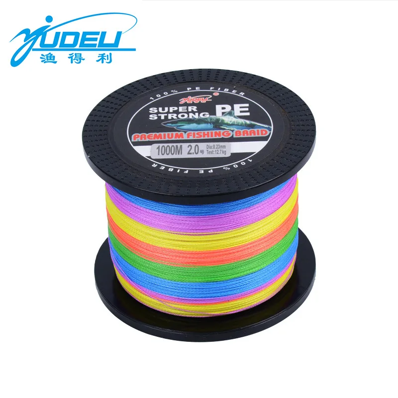 Intensive Tension Five-color 4 Series Dyneema Fishing Line Mainline 1000 M Lure Fishing PE Line
Intensive Tension Five-color 4 Series Dyneema Fishing Line Mainline 1000 M Lure Fishing PE Line