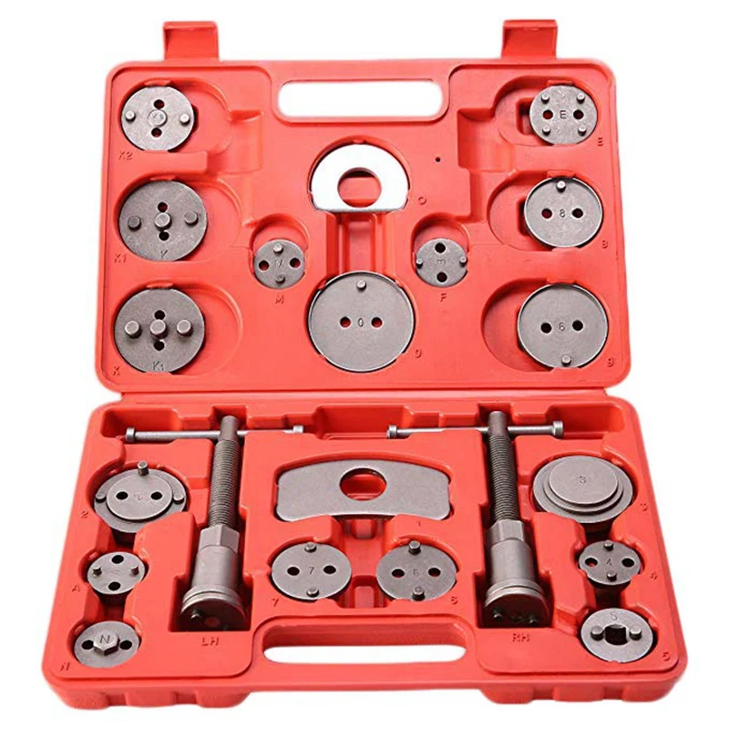 Universal Brake Caliper Piston Rewind Kit Wind Back Tool Set For Replacement Of Brake Pads,Brake Discs Or Brake Shoes
Universal Brake Caliper Piston Rewind Kit Wind Back Tool Set For Replacement Of Brake Pads,Brake Discs Or Brake Shoes