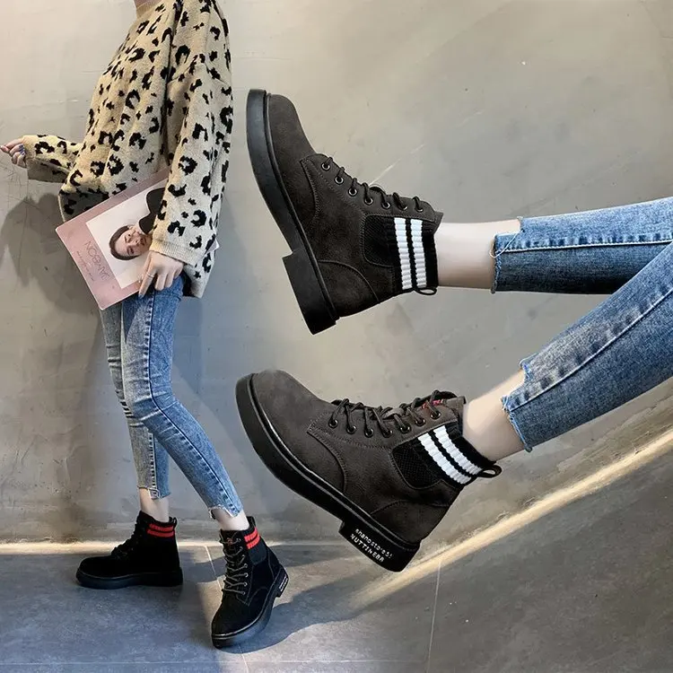 INS Martin Boots Women's 2019 New Style British-Style Short Korean-style Versatile Casual Students Autumn And Winter plus Velvet
INS Martin Boots Women's 2019 New Style British-Style Short Korean-style Versatile Casual Students Autumn And Winter plus Velvet