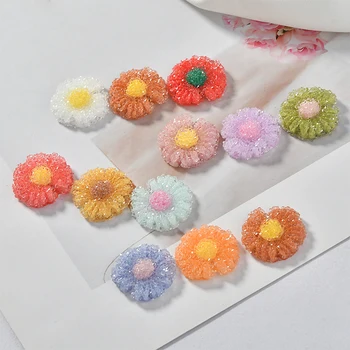 Summer Ins Elegant Crystal Sugar Daisy Flower DIY Ear Stud Hair Accessories Edge Clip Bang Clip Material Accessories 8pcs
Summer Ins Elegant Crystal Sugar Daisy Flower DIY Ear Stud Hair Accessories Edge Clip Bang Clip Material Accessories 8pcs