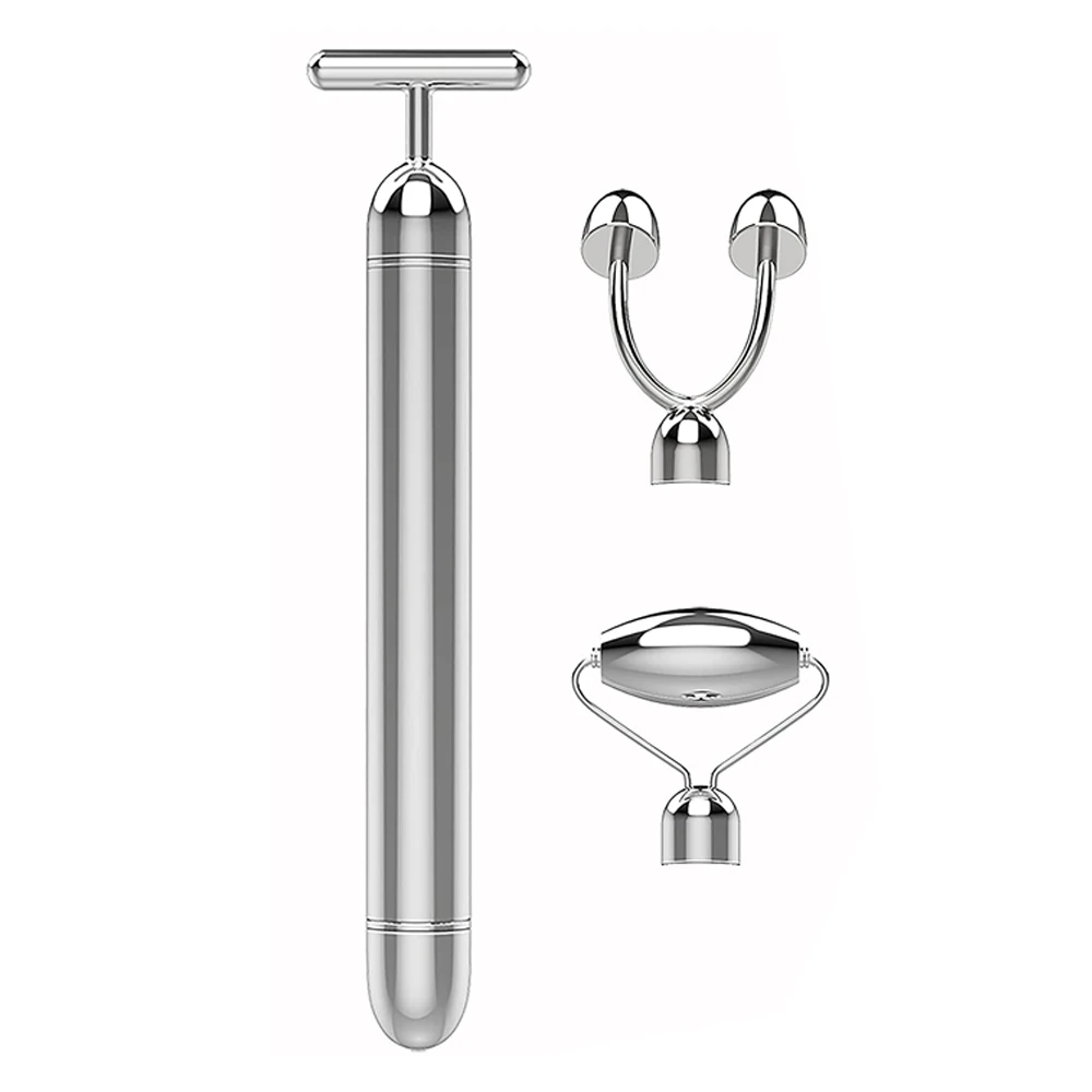 3 In 1 Electric Facial Roller Stainless Steel Beauty Facial Roller Set Face Lifting Skin Care Eyes Nose Arms Legs Body Massager
3 In 1 Electric Facial Roller Stainless Steel Beauty Facial Roller Set Face Lifting Skin Care Eyes Nose Arms Legs Body Massager