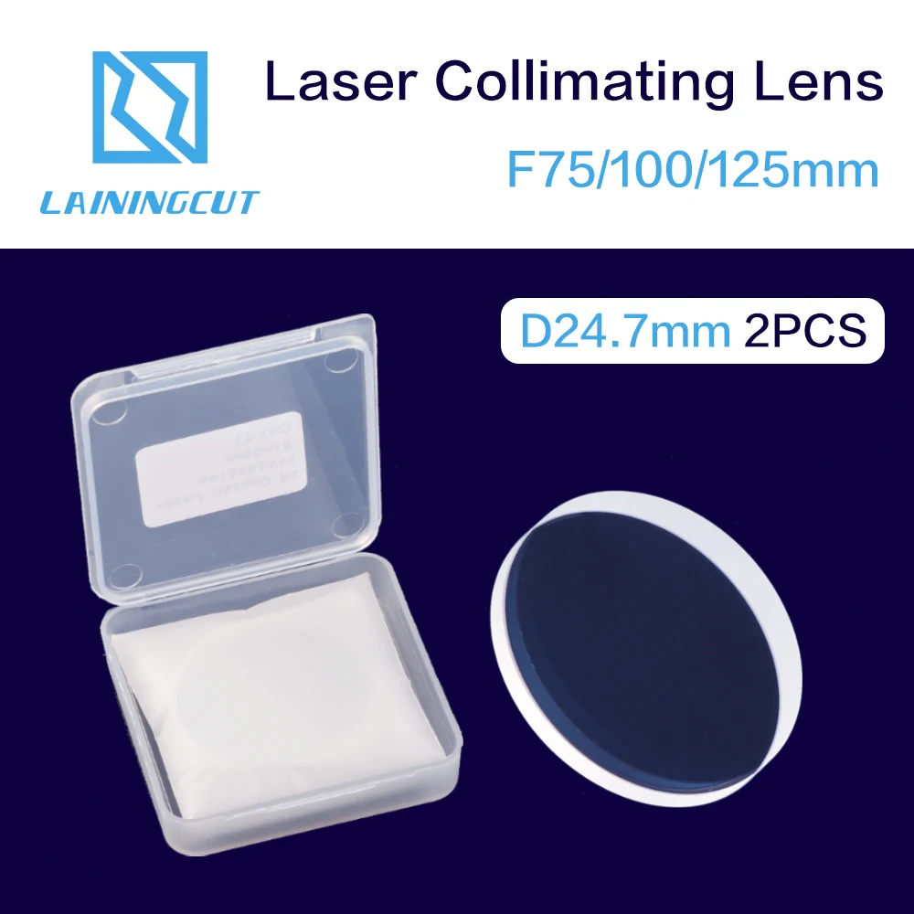 Fiber Focus Lens Laser Collimating Lens Dia.24.7 F75/100/125 WSX MINI/RAYTOOLS laser Head biconvex mirror crescent focus lens
Fiber Focus Lens Laser Collimating Lens Dia.24.7 F75/100/125 WSX MINI/RAYTOOLS laser Head biconvex mirror crescent focus lens