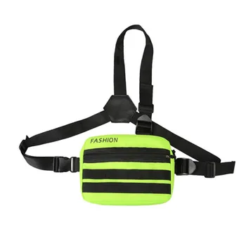 Chest Bag Vest For Men Green Multicolor Street Hip-hop Function Single Shoulder Packet Chest Bags Disco Dancing Waist Bag 
Chest Bag Vest For Men Green Multicolor Street Hip-hop Function Single Shoulder Packet Chest Bags Disco Dancing Waist Bag