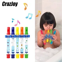 5Pcs Water Flute interactive toys for kids Children Colorful Flutes Bath Tub Tunes Toys Fun Music Sounds Baby Shower Bath Toys 
5Pcs Water Flute interactive toys for kids Children Colorful Flutes Bath Tub Tunes Toys Fun Music Sounds Baby Shower Bath Toys