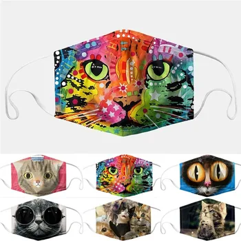 Cute Funny Cat Printed Mask Outdoor Dustproof Breathable Face Mask Washable And Reusable Masque De Protection Mascarillas Adulto
Cute Funny Cat Printed Mask Outdoor Dustproof Breathable Face Mask Washable And Reusable Masque De Protection Mascarillas Adulto
