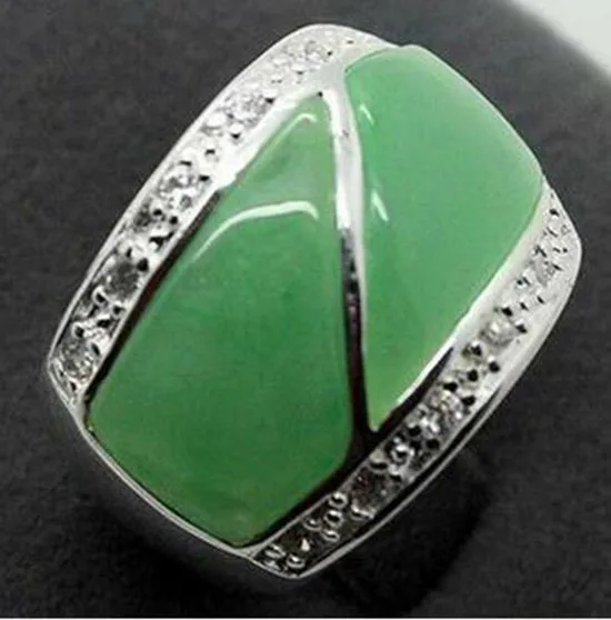 Free shipping Natural Green stone 22X16mm Silver Marcasite Ring Size 7/8/9/10
Free shipping Natural Green stone 22X16mm Silver Marcasite Ring Size 7/8/9/10