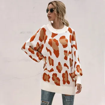 2020 Autumn and Winter Leopard Print Hoodie, Knitted Women's Sweater Sweater, Winter Clothes Women Knit Sweater Women
2020 Autumn and Winter Leopard Print Hoodie, Knitted Women's Sweater Sweater, Winter Clothes Women Knit Sweater Women