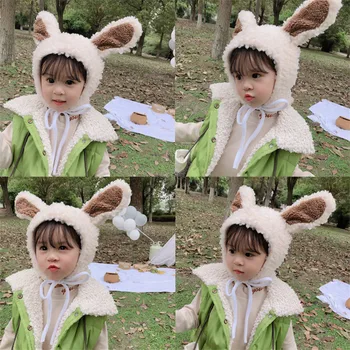 2019 Winter New Boys and Girls Three-dimensional Rabbit Ears Hair Little Kids Cartoon Earmuff Hat Trend Caps Toddler Fashion Hat
2019 Winter New Boys and Girls Three-dimensional Rabbit Ears Hair Little Kids Cartoon Earmuff Hat Trend Caps Toddler Fashion Hat