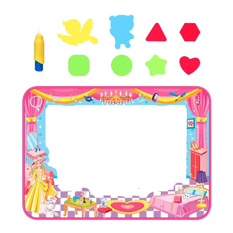 Magic Water Painting Drawing Mat & Pens Doodle Board Coloring Books for Kids Children Educational Toys
Magic Water Painting Drawing Mat & Pens Doodle Board Coloring Books for Kids Children Educational Toys