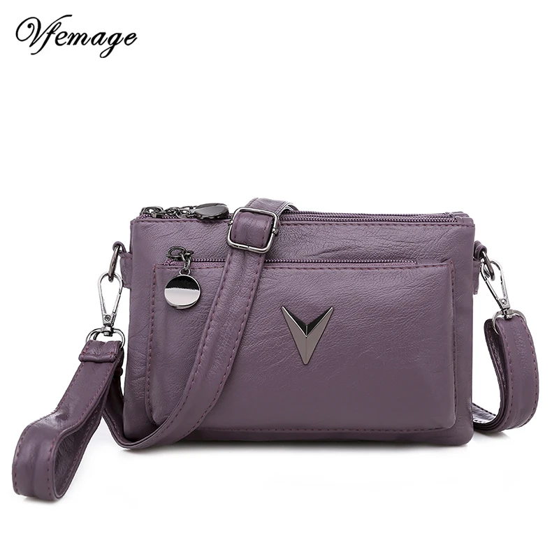 Vfemage 2019 Women Messenger Bags PU Leather Female Crossbody Bags Solid Letter Small Flap for Ladies Sac Femme
Vfemage 2019 Women Messenger Bags PU Leather Female Crossbody Bags Solid Letter Small Flap for Ladies Sac Femme