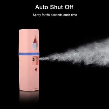 Portable Nano Facial Mister Mini Facial Steamer Atomization Eyelash Extensions with Mirror & 20ml Visual Water Tank
Portable Nano Facial Mister Mini Facial Steamer Atomization Eyelash Extensions with Mirror & 20ml Visual Water Tank