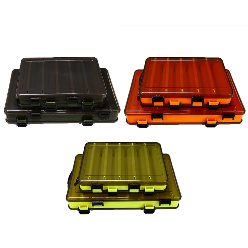 Double Sided Tackle Box Portable Bait Fishing Gear Storage BoxFishing Tackle Box Bait Lure Hooks Box Fishing Lure Box
Double Sided Tackle Box Portable Bait Fishing Gear Storage BoxFishing Tackle Box Bait Lure Hooks Box Fishing Lure Box