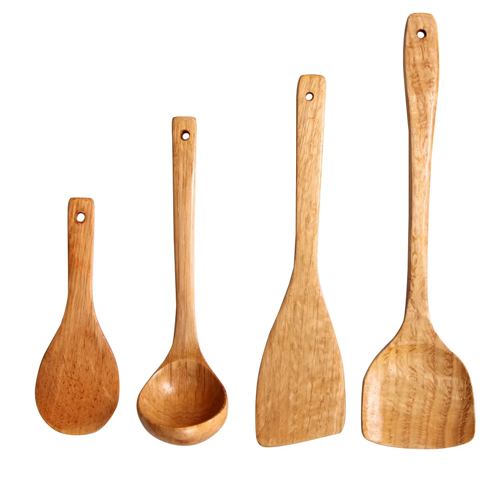 High Quality Wood Cooking Utensil Turners Tool Healthy Soup Rice Spoon Scoop Spoon Spatula Kitchen Tools for Home Picnic Cooking
High Quality Wood Cooking Utensil Turners Tool Healthy Soup Rice Spoon Scoop Spoon Spatula Kitchen Tools for Home Picnic Cooking