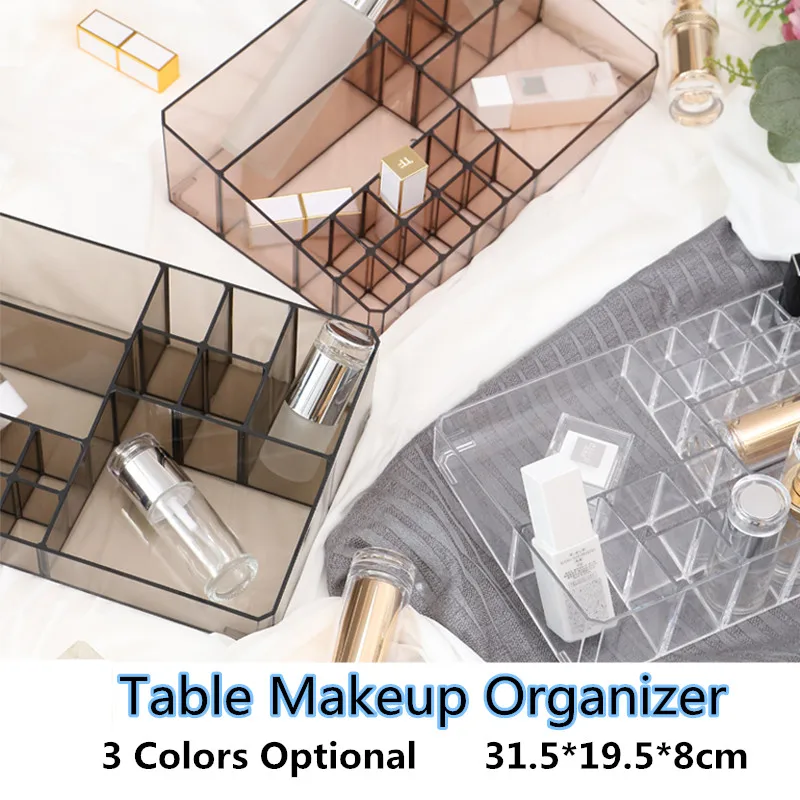 Large Acrylic Makeup Organizer Lipstick Storage Box Cosmetics Holder Makeup Brush Case 3 Colors Optional Skin Care Container
Large Acrylic Makeup Organizer Lipstick Storage Box Cosmetics Holder Makeup Brush Case 3 Colors Optional Skin Care Container