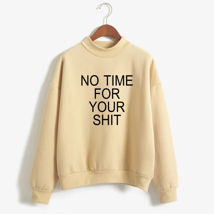 2019no time for you shit pink women's sweatshirt No cap character print casual pullover cute short coat long sleeve O-neck shirt
2019no time for you shit pink women's sweatshirt No cap character print casual pullover cute short coat long sleeve O-neck shirt
