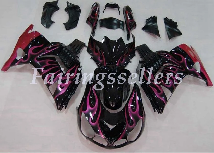 Kawasaki ZX14R Black & Purple Flame Ninja (2006-2011)
