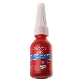 Home Practical 10ml Anti-shedding 242 Thread Lock Blue Bolt Stud Fast Fix Screw Liquid Glue Compound Anaerobic Sealant Removable
Home Practical 10ml Anti-shedding 242 Thread Lock Blue Bolt Stud Fast Fix Screw Liquid Glue Compound Anaerobic Sealant Removable