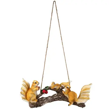 Swing Squirrel Garden Decoration Villa Courtyard Kindergarten Estate Shop Ornaments Simulation Animal Micro- Landscape
Swing Squirrel Garden Decoration Villa Courtyard Kindergarten Estate Shop Ornaments Simulation Animal Micro- Landscape