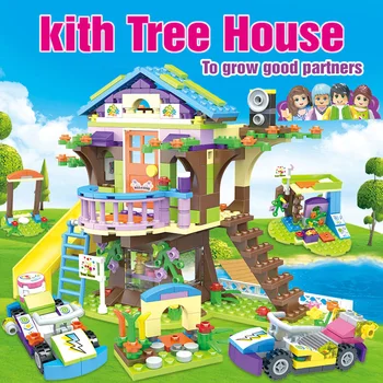 587PCS NEW Building Blocks Compatible Girls Mia Adventure Tree House Stacking Bricks Friends Kids Toys for Children
587PCS NEW Building Blocks Compatible Girls Mia Adventure Tree House Stacking Bricks Friends Kids Toys for Children