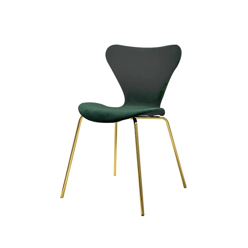 Nordic light luxury gold velvet fabric dining chair net red ins makeup metal fashion simple stool back
Nordic light luxury gold velvet fabric dining chair net red ins makeup metal fashion simple stool back