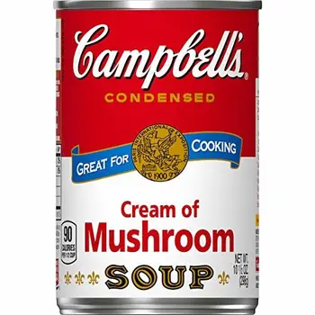 Campbell Soup Company Campbell's Cream Of Mushroom Soup, 10.75 Oz
Campbell Soup Company Campbell's Cream Of Mushroom Soup, 10.75 Oz