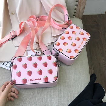 2020 Women Pu Leather Summer Fruit Mini Shoulder Bag Girls Fashion Designer Handbags Small Cross body Bags For Females Bag
2020 Women Pu Leather Summer Fruit Mini Shoulder Bag Girls Fashion Designer Handbags Small Cross body Bags For Females Bag