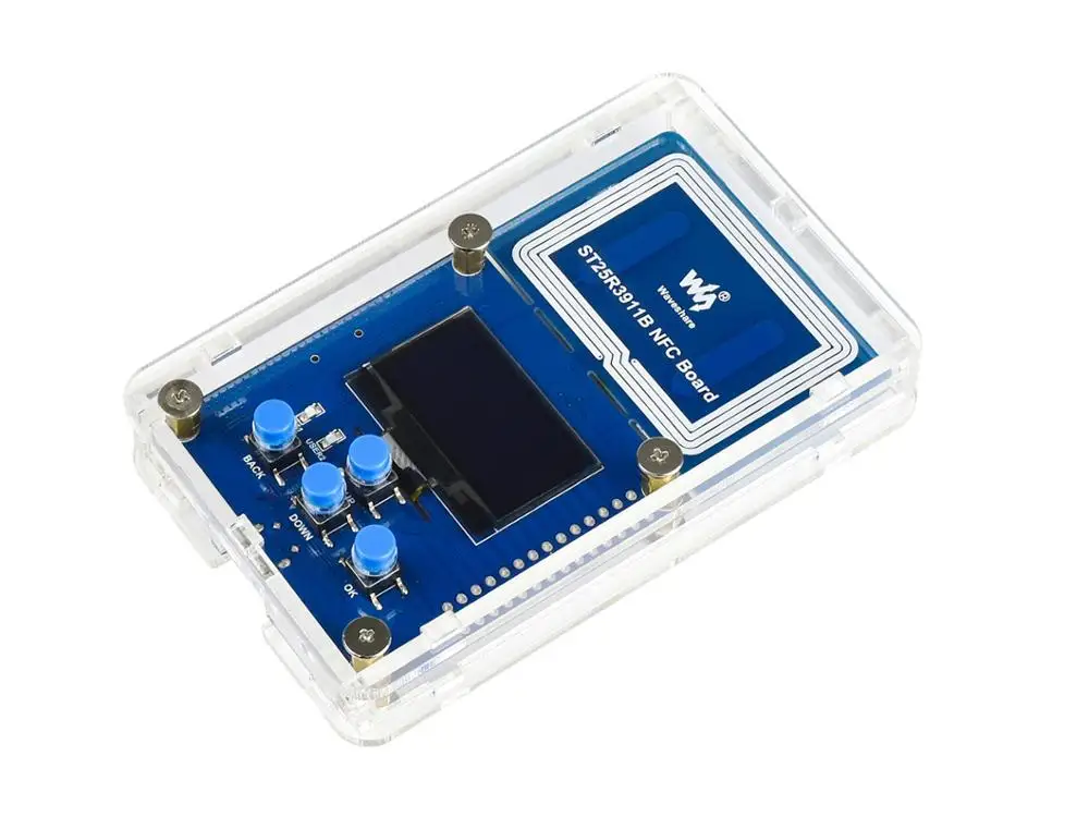 ST25R3911B NFC Development Kit, NFC Reader, контроллер STM32F103, несколько NFC протоколов
ST25R3911B NFC Development Kit, NFC Reader, контроллер STM32F103, несколько NFC протоколов