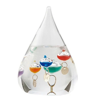 Galileo Thermometer Water Drop Weather Forecast Bottle Creative Decoration Birthday Gift Children Toy
Galileo Thermometer Water Drop Weather Forecast Bottle Creative Decoration Birthday Gift Children Toy