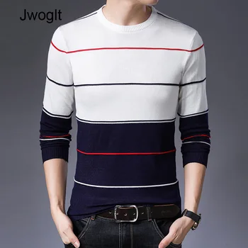 Autumn Sweaters Men O-Neck Simple Design Pullover All-match Soft Daily Casual Korean Style Knitting Striped Sweater 
Autumn Sweaters Men O-Neck Simple Design Pullover All-match Soft Daily Casual Korean Style Knitting Striped Sweater