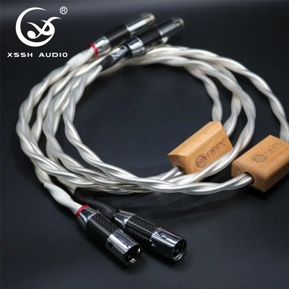 XSSH Audio High Quality ODIN 3 pins Female XLR to Male XLR Balance Line Cable XLR cables Audio Wire
XSSH Audio High Quality ODIN 3 pins Female XLR to Male XLR Balance Line Cable XLR cables Audio Wire
