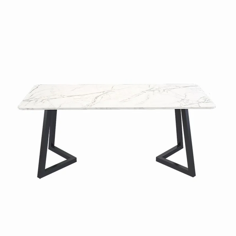Light luxury Rock Slate Table Dining Room Set Furniture Modern Simple Rectangle Marble Top Dining Table
Light luxury Rock Slate Table Dining Room Set Furniture Modern Simple Rectangle Marble Top Dining Table