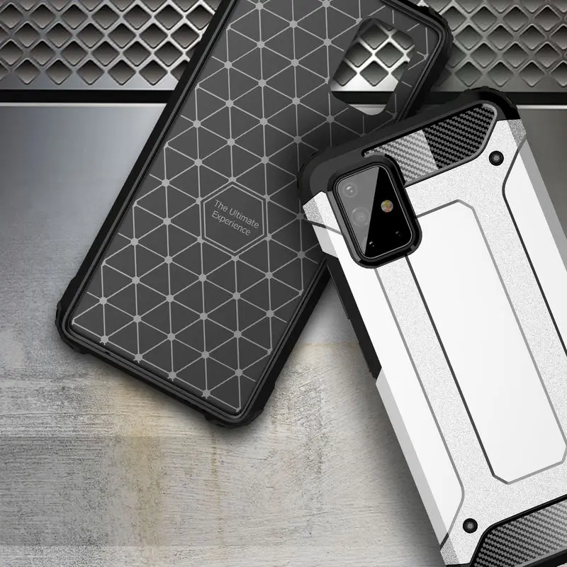 Shockproof Case For Samsung A71 5G Luxury Armor Phone Case For Samsung Galaxy A71 5G SM-A716B A716B Silicon + PC Anti-Fall Cover
Shockproof Case For Samsung A71 5G Luxury Armor Phone Case For Samsung Galaxy A71 5G SM-A716B A716B Silicon + PC Anti-Fall Cover