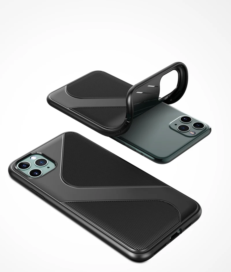 For Iphone 11 Pro Max Case Silicone Shockproof Back Cover For Iphone 11 11 11 Pro Max Soft TPU Stripe Anti-fall Funda Cases
For Iphone 11 Pro Max Case Silicone Shockproof Back Cover For Iphone 11 11 11 Pro Max Soft TPU Stripe Anti-fall Funda Cases
