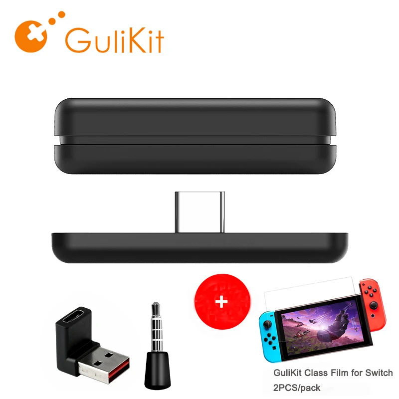 GuliKit NS07 Route Air Wireless Bluetooth Audio Receiver transmitter Adapter USB-C with Microphone For Nintendo Switch / PS4 PC
GuliKit NS07 Route Air Wireless Bluetooth Audio Receiver transmitter Adapter USB-C with Microphone For Nintendo Switch / PS4 PC