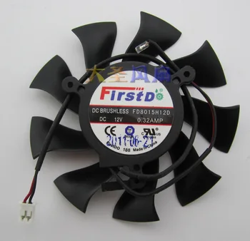 Graphics Card Cooling Fan VGA Cooler FD8015H12D 75mm 12V 0.32A 2Wire 2Pin For Sapphire HD4860 HD4890 HD5770 HD5870 HD6770 HD6790
Graphics Card Cooling Fan VGA Cooler FD8015H12D 75mm 12V 0.32A 2Wire 2Pin For Sapphire HD4860 HD4890 HD5770 HD5870 HD6770 HD6790