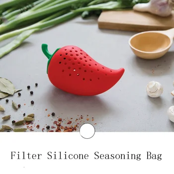 Silicone Seasoning Bag Box for Stew Soup Creative Pepper Styling Spice Filter Cooking Crock Spice Container Kitchen Accessories
Silicone Seasoning Bag Box for Stew Soup Creative Pepper Styling Spice Filter Cooking Crock Spice Container Kitchen Accessories