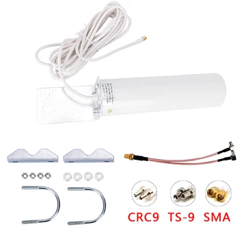 LTE 3G 4G External Antennna SMA-M Outdoor Antenna With 5m Cable CRC9/TS9/SMA High Quality
LTE 3G 4G External Antennna SMA-M Outdoor Antenna With 5m Cable CRC9/TS9/SMA High Quality