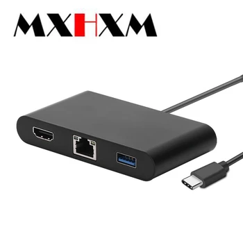 For Apple computer type-c to hdmi gigabit net mouth usb3.0 charging four-in-one multi-function HUB3.0
For Apple computer type-c to hdmi gigabit net mouth usb3.0 charging four-in-one multi-function HUB3.0