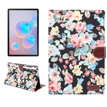 Floral Fabric Leather Case with Auto Sleep Wake UP and Wallet Slot for Samsung Galaxy Tab S6 10.5 2019 T860 T865 Tablet +Stylus
Floral Fabric Leather Case with Auto Sleep Wake UP and Wallet Slot for Samsung Galaxy Tab S6 10.5 2019 T860 T865 Tablet +Stylus