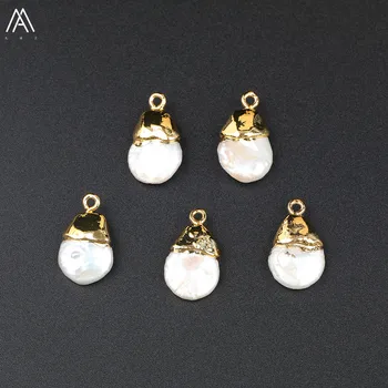 10PCS Sale,13x21mm Plated 24K Gold Irregular Baroque Pearl Pendant Necklace Fashion Women Gold Earrings Making DIY YYF-90AMF
10PCS Sale,13x21mm Plated 24K Gold Irregular Baroque Pearl Pendant Necklace Fashion Women Gold Earrings Making DIY YYF-90AMF