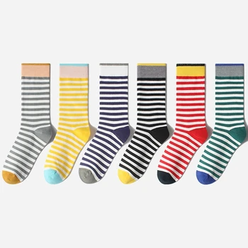 2020 Spring Summer Thin Cotton Striped Socks for Women and Men Sports Causal 37-42 Yards
2020 Spring Summer Thin Cotton Striped Socks for Women and Men Sports Causal 37-42 Yards