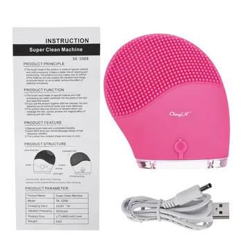 Silicone Face Cleansing Brush Skin Exfoliating Pore Cleaner Face Lifting Massager Beauty Face Wash Machine Skin Care Tools
Silicone Face Cleansing Brush Skin Exfoliating Pore Cleaner Face Lifting Massager Beauty Face Wash Machine Skin Care Tools