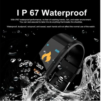 2019 Newest Amazon hot sale Color screen smart sport bracelet 115Plus for Android ios fit
2019 Newest Amazon hot sale Color screen smart sport bracelet 115Plus for Android ios fit