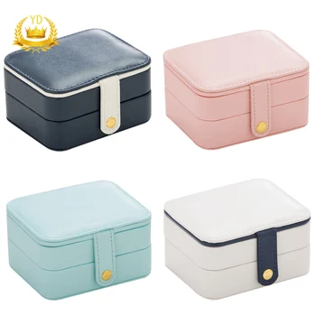 PU Storage Jewellery Box Ring Necklace Earrings Two Layers Jewelry Organizer Box With Mirror Portable Makeup Jewelry Case YDHS
PU Storage Jewellery Box Ring Necklace Earrings Two Layers Jewelry Organizer Box With Mirror Portable Makeup Jewelry Case YDHS