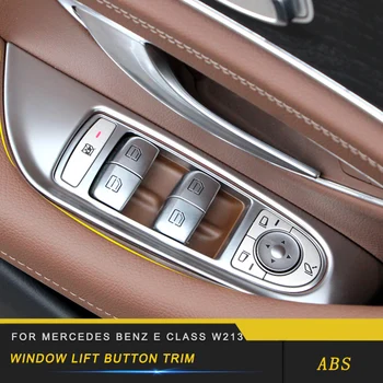 For Mercedes Benz E Class W213 2017-2019 Car Window Control Panel Lift Button Trim Sticker Cover Frame Accessories
For Mercedes Benz E Class W213 2017-2019 Car Window Control Panel Lift Button Trim Sticker Cover Frame Accessories